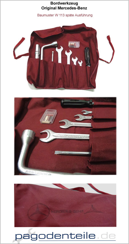 Bordwerkzeug Mercedes 280 SL Pagode Tool Kit